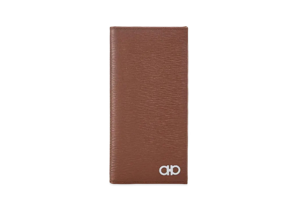 Salvatore Ferragamo Long Wallet "Big Sur Soil/Blue Marine"