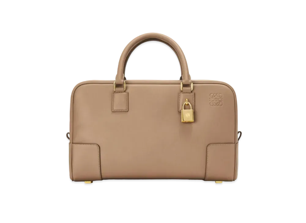 LOEWE Amazona 28 Bag In Nappa Calfskin "Mink Color"