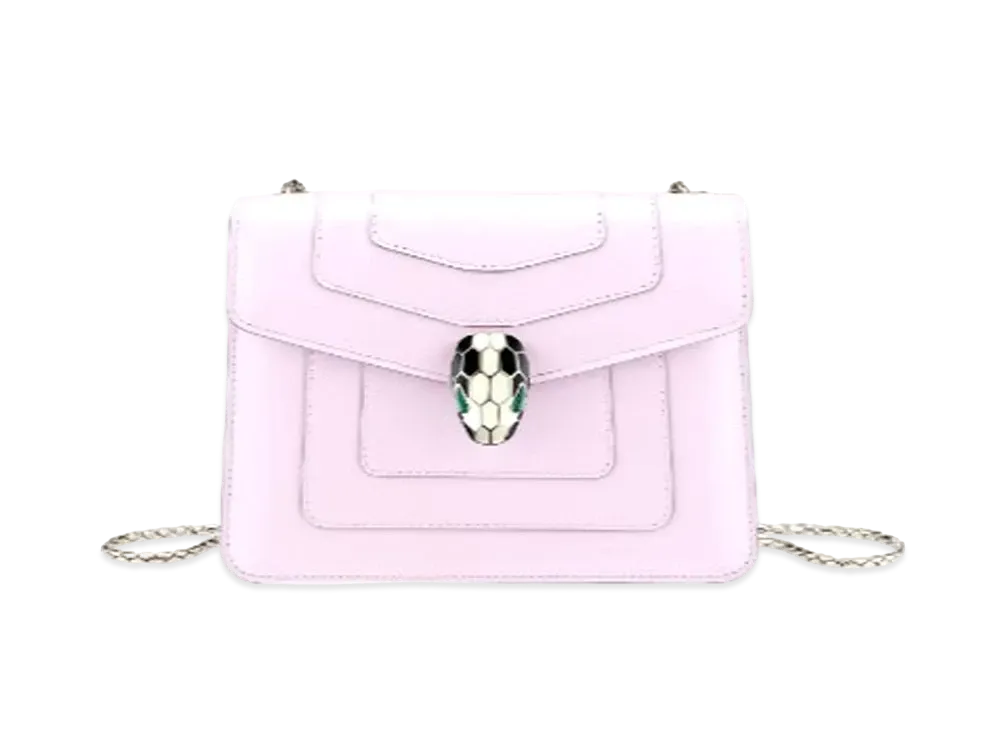 BVLGARI Serpenti Forever Crossbody Bag "Pink"