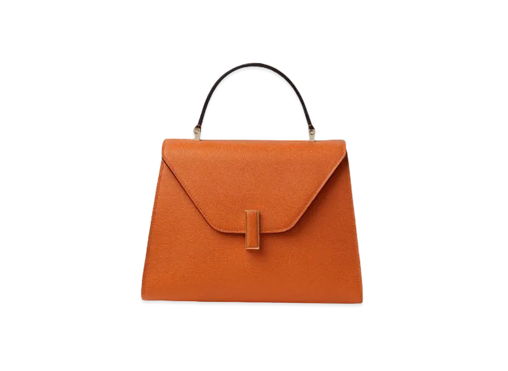 Valextra Iside Medium Bag "Orange"