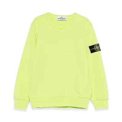 Stone Island Kids Gauze Cat Sweatshirt "Green"