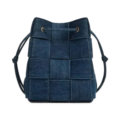 Bottega Veneta Small Cassette Cross Body Bag "Indigo"