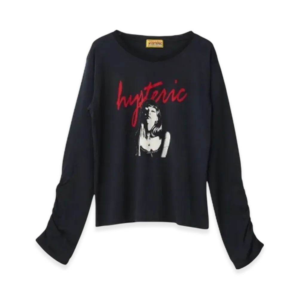 HYSTERIC GLAMOUR Unlimited Girl T-Shirt "Black"