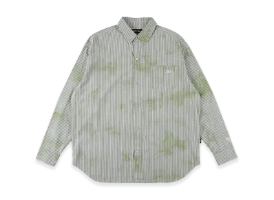 WIND AND SEA Tiedye Essentials L/S Shirt "Navy Green"