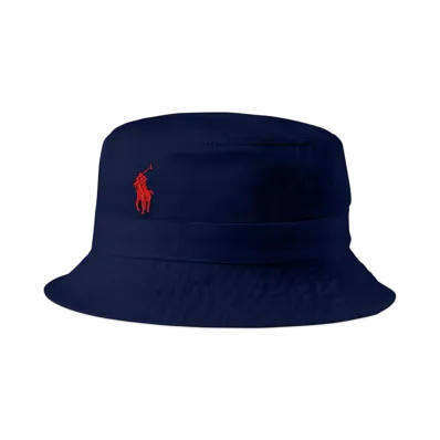 Polo Ralph Lauren Cotton Bucket Hat "Navy"
