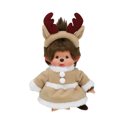 Sekiguchi Reindeer Santa Monchhichi S Size Girl
