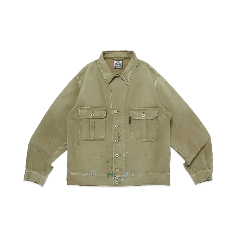 Wasted Youth Military Jacket "Olive Drab"