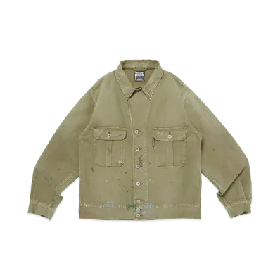 Wasted Youth Military Jacket "Olive Drab"