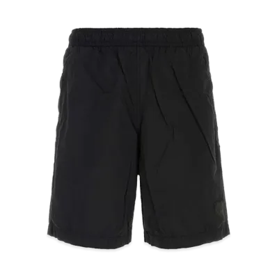 Stone Island Nylon Bermuda Shorts "Black"