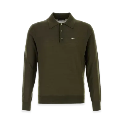PRADA Wool Sweater "Olive Green"