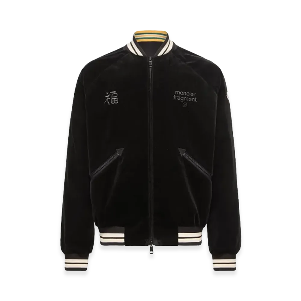 MONCLER x FRAGMENT Yugo Jacket "Black/White"