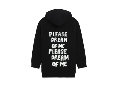 CELINE Artist Baja Jacquard In Ribbed Wool "Black/Off White"