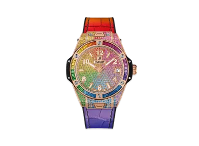 HUBLOT Big Bang One Click Rainbow King Gold 39mm