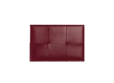 Bottega Veneta Credit Card Case "Bordeaux"