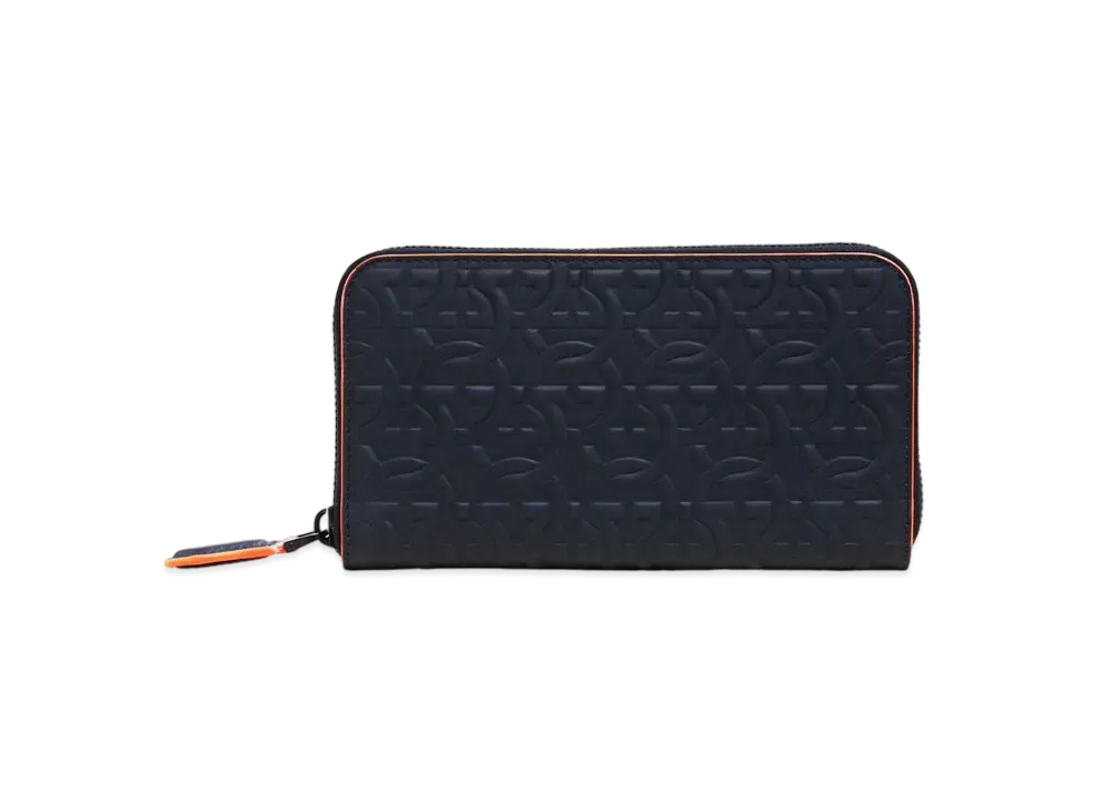 Salvatore Ferragamo Organizer "Black/Candy Apple Red"