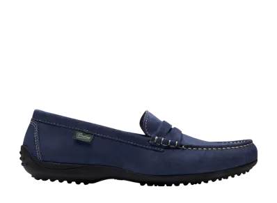 Paraboot Women's Corvette "Velours bleu"