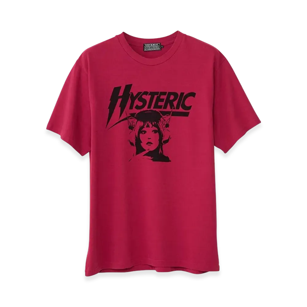 HYSTERIC GLAMOUR Hi-Fi Club T-Shirt "Pink"