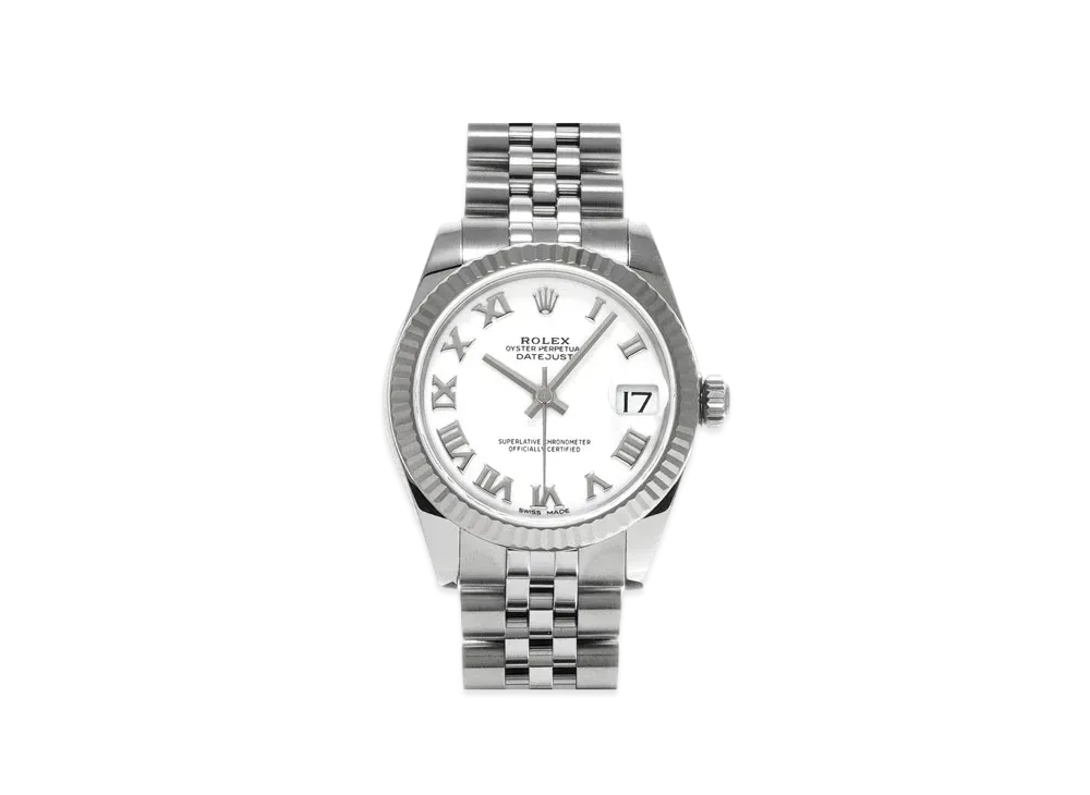 ROLEX Datejust "White Roman/Stainless Steel/White Gold"