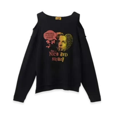 HYSTERIC GLAMOUR Nice And Sleazy Pullover "Black"