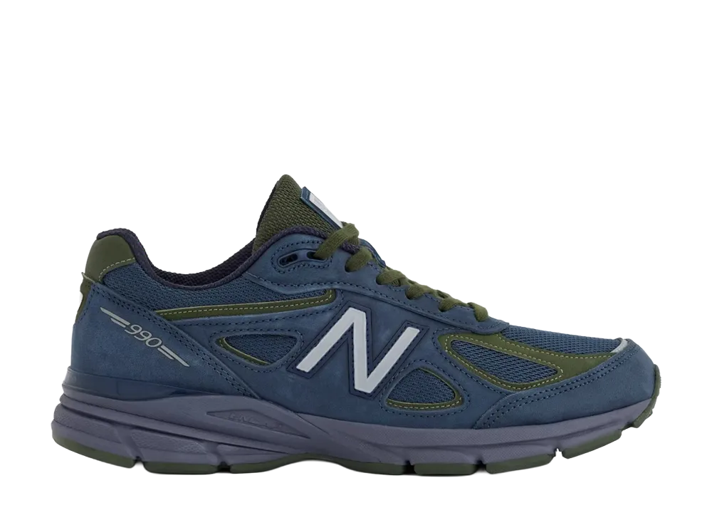 New Balance 990V4 "NB Navy/Meteorite/Kombu"