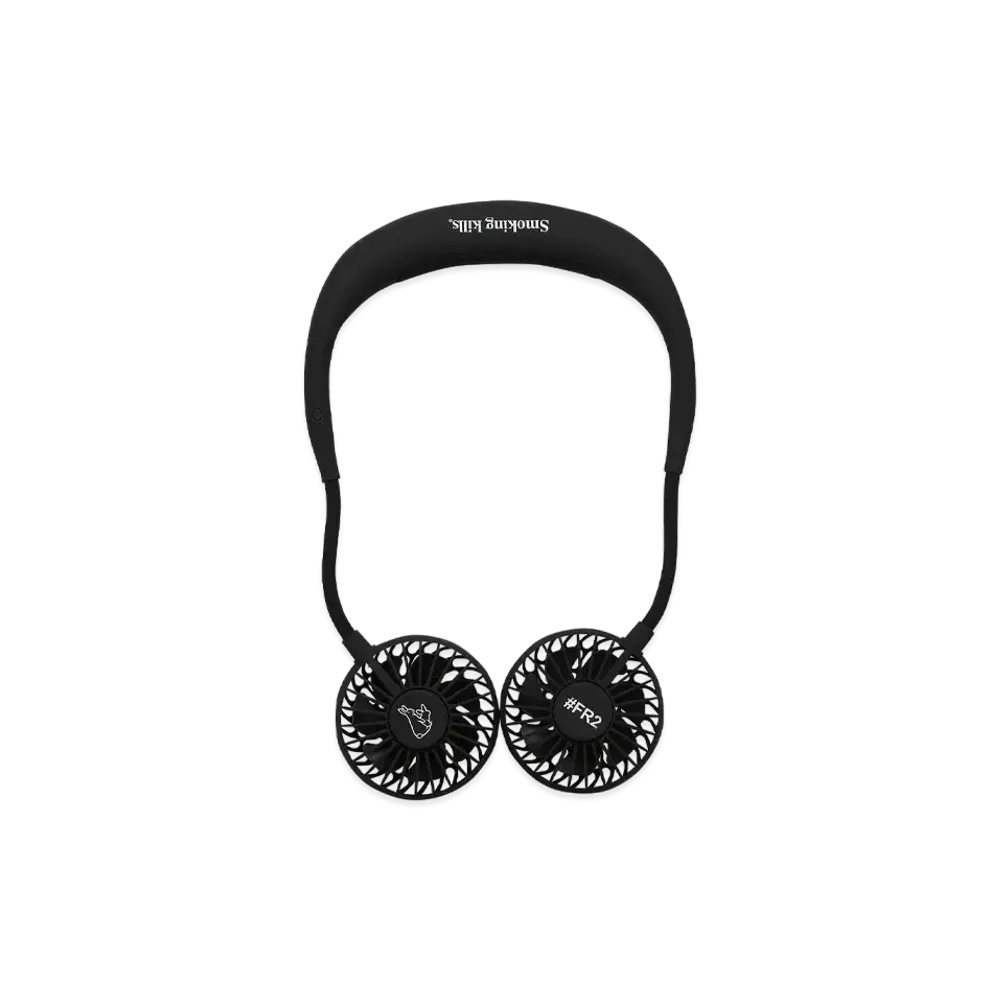 FR2 Hands Free Portable Fan "Black"