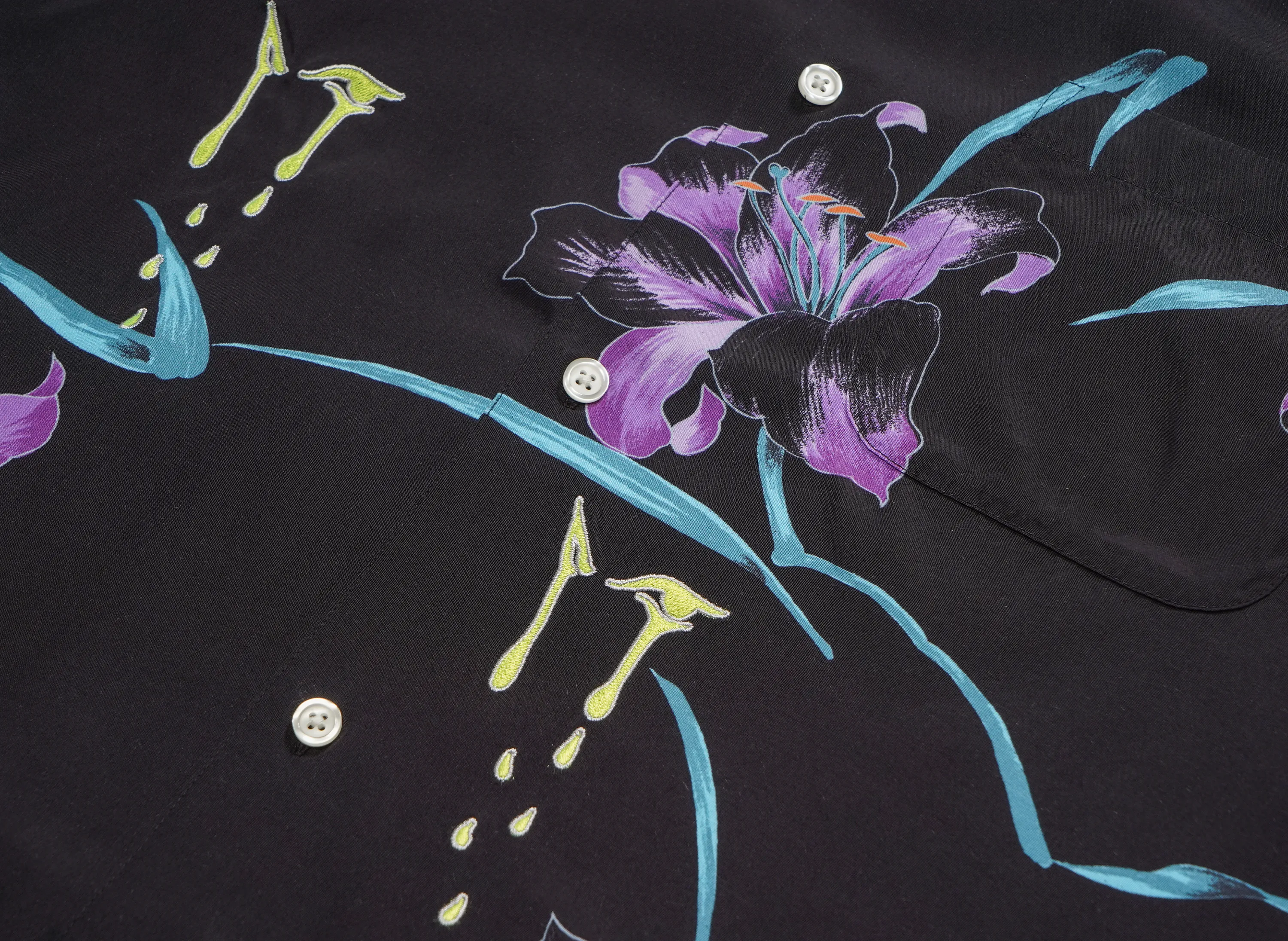 Supreme AOI Lilies S/S Shirt 
