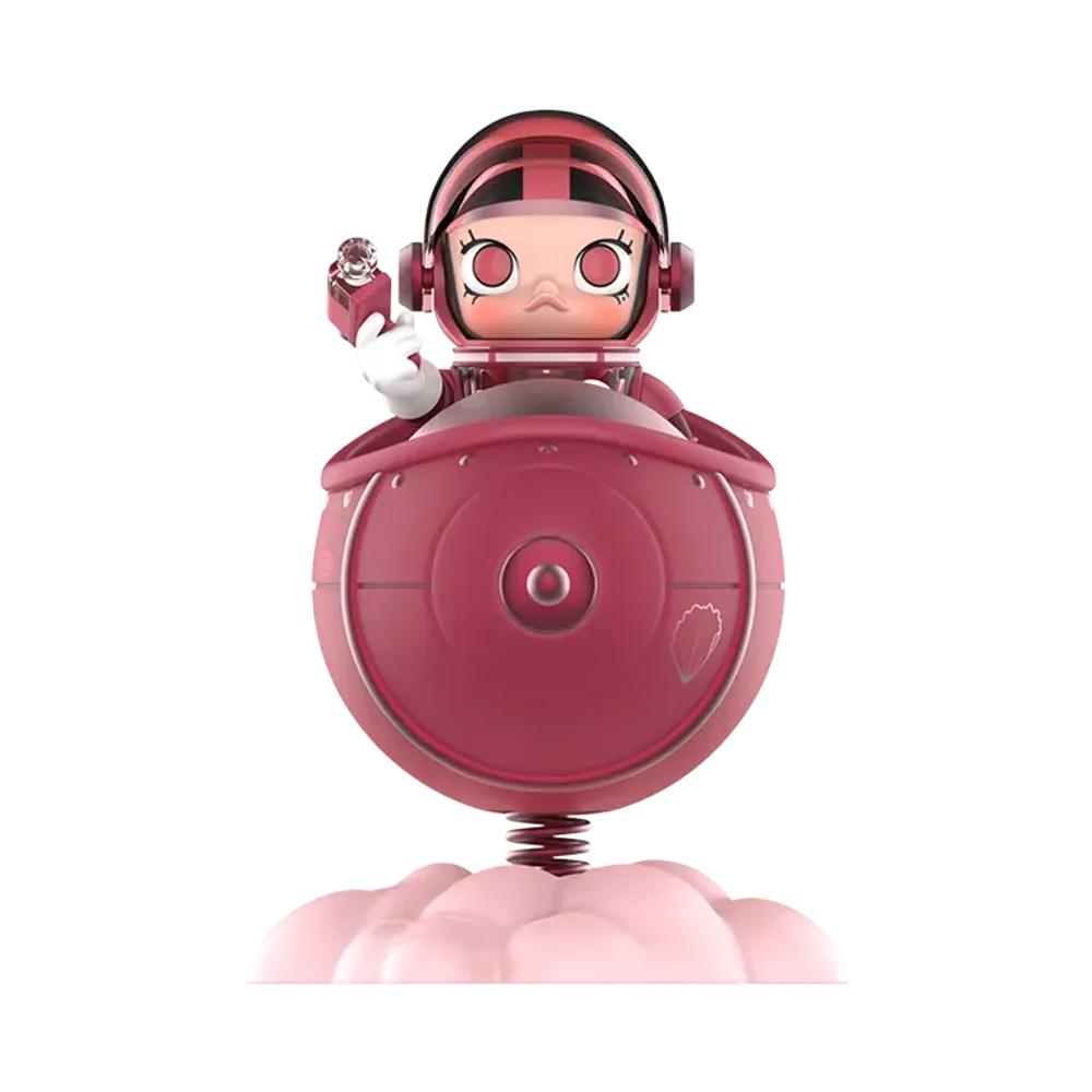 POP MART "MEGA COLLECTIONS" MEGA SPACE MOLLY 100% Blooming Series-Hibiscus (Malaysia)