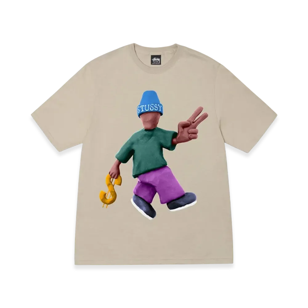 Stussy Peace & Prosperity Tee "Khaki"