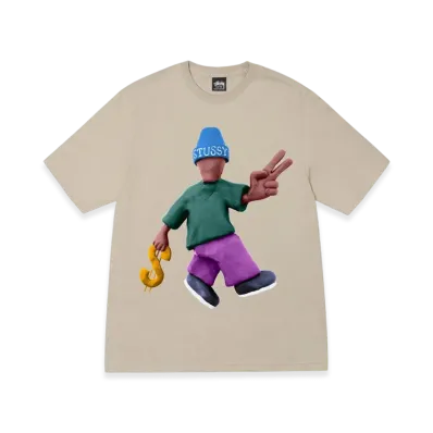 Stussy Peace & Prosperity Tee "Khaki"