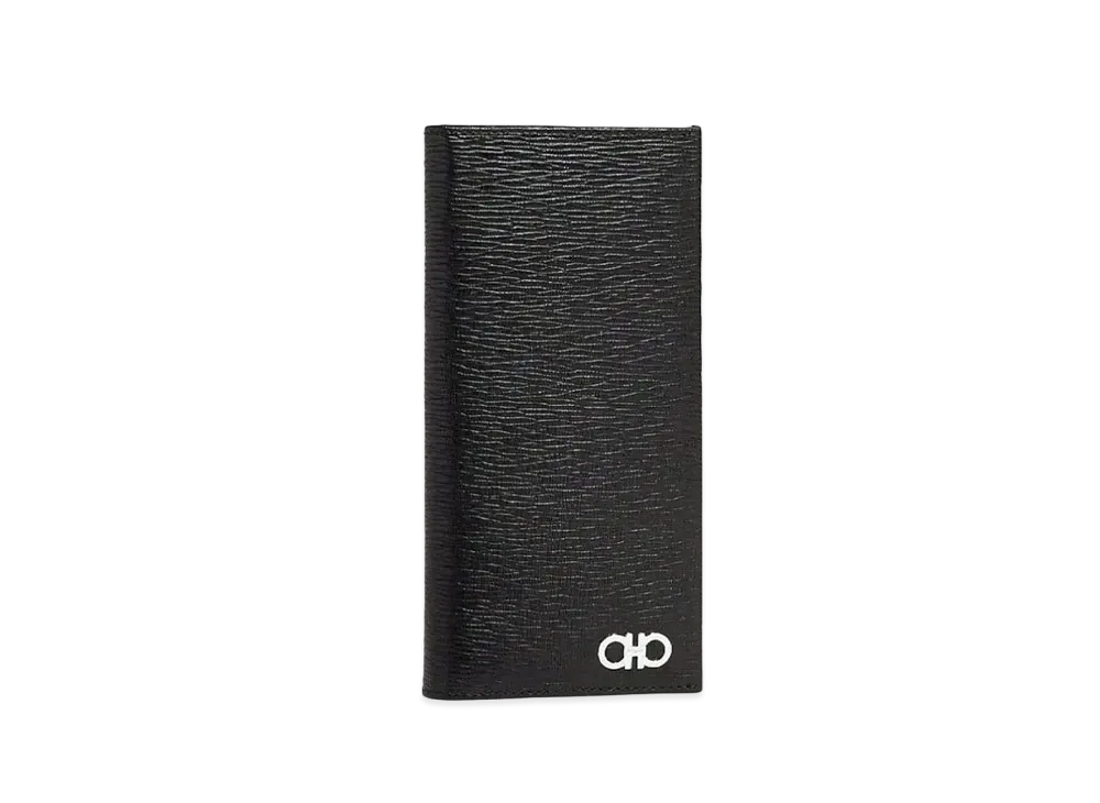 Salvatore Ferragamo Long Wallet "Black/Blue"