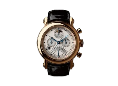 FRANCK MULLER Round RetroGrade Equation Perpetual Calendar Chronograph