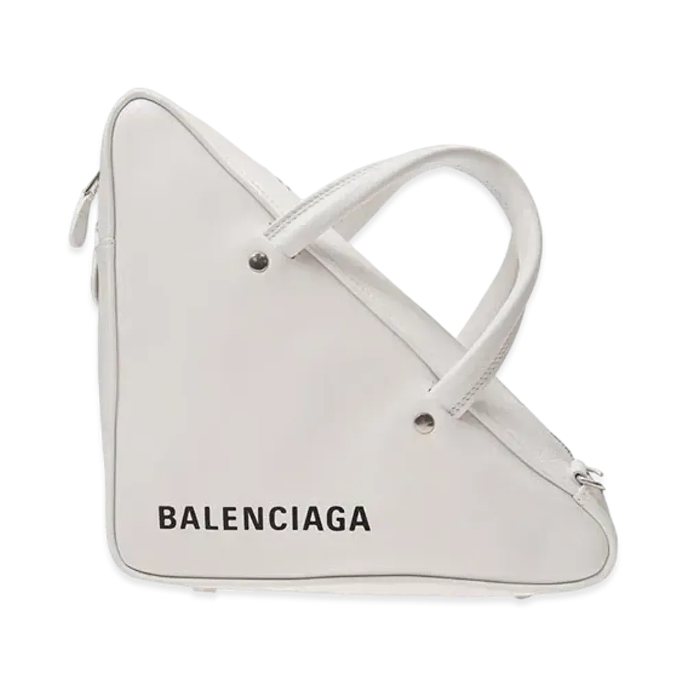 BALENCIAGA Leather Handbag "White"