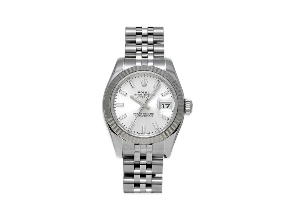 ROLEX Lady-Datejust "Silver/Stainless Steel/White Gold"