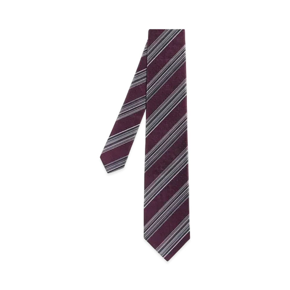 Paul Smith Gradient Regimental Tie "DarkRed"