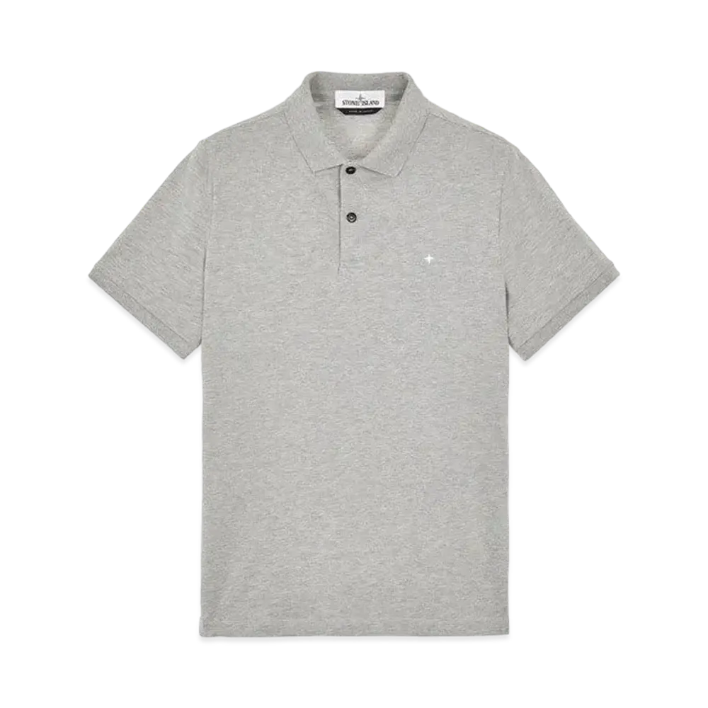 Stone Island 21717 STRETCH COTTON PIQUE_SLIM FIT "Dust Melange"