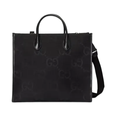 GUCCI Jumbo GG Tote Bag "Black"