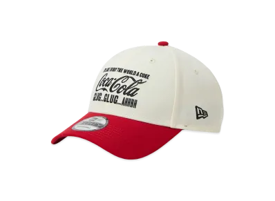 NEW ERA x Coca-Cola 9Forty "Chrome White/Scarlet"