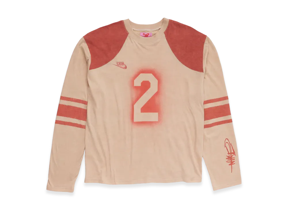 Travis Scott Cactus Jack x Nike Reaper Vintage Football Longsleeve "Beige"