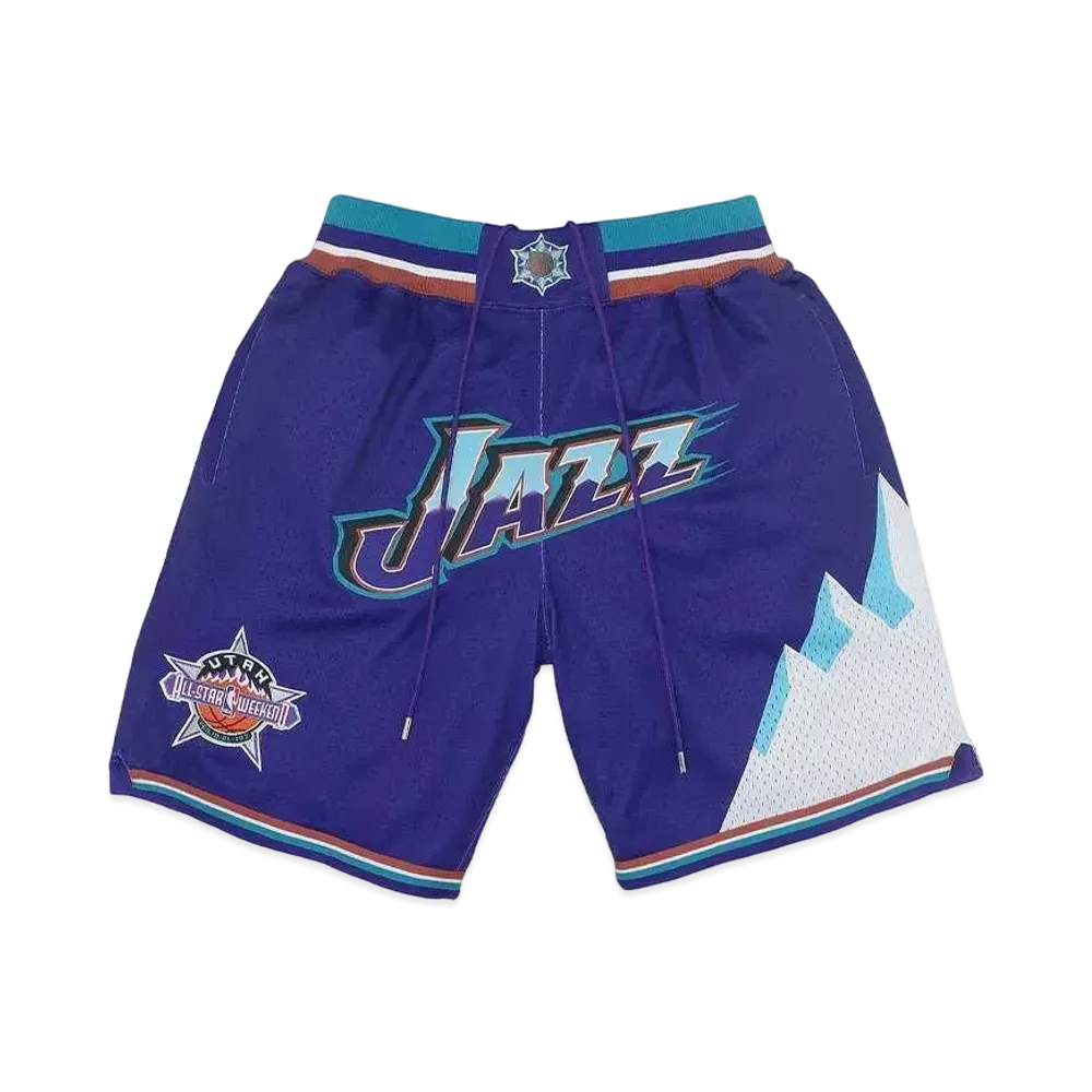 Just Don Utah Jazz Shorts "Purple"