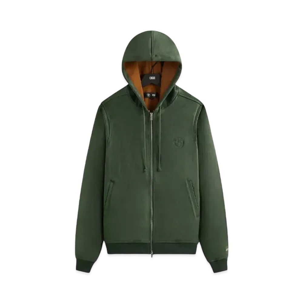 Kith x BMW Microsuede Williams V Full Zip Hoodie "Vitality"