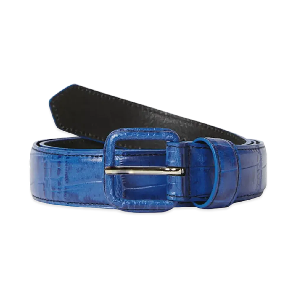 thisisneverthat Croc Belt "Blue"