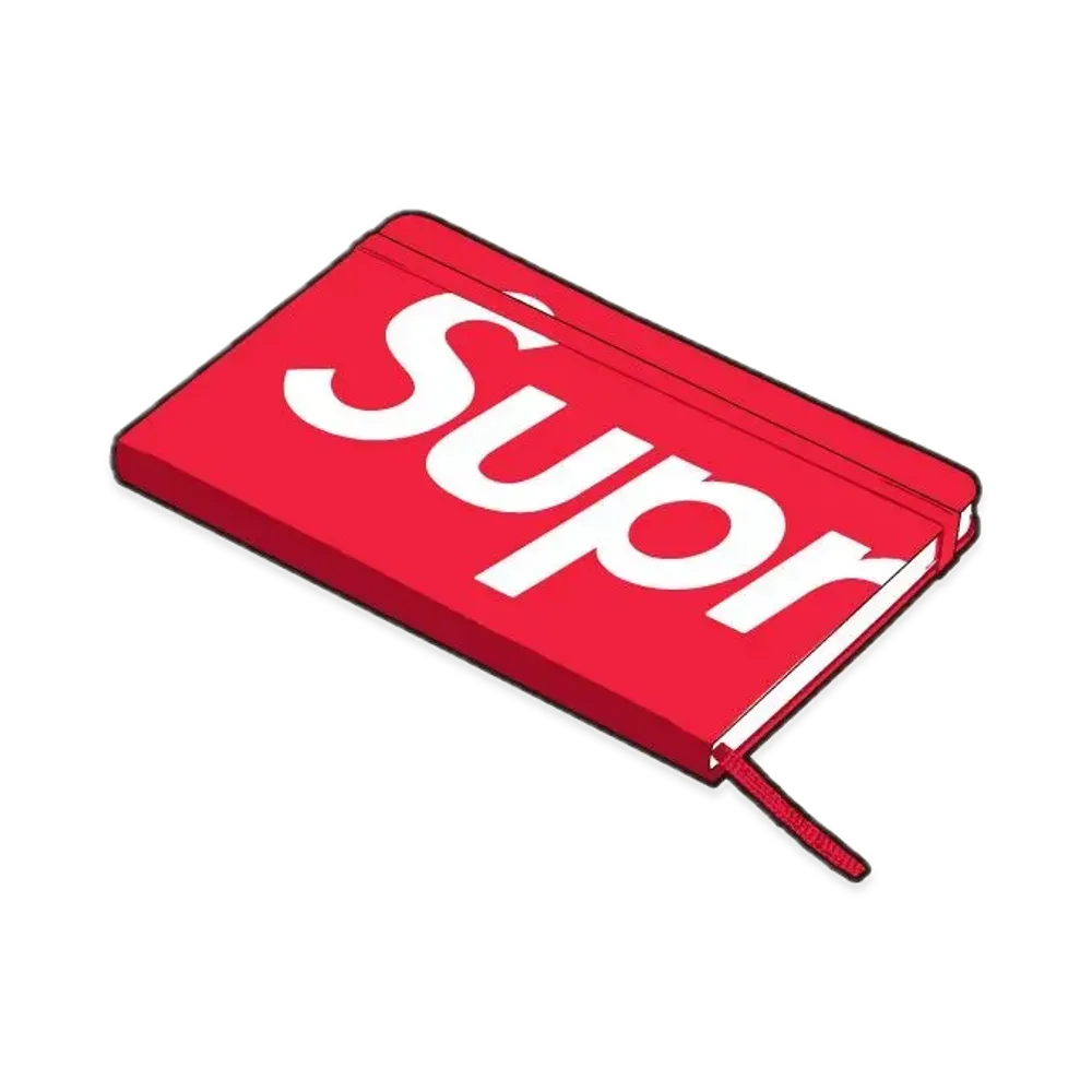 Supreme x Moleskine Notebook "Red"