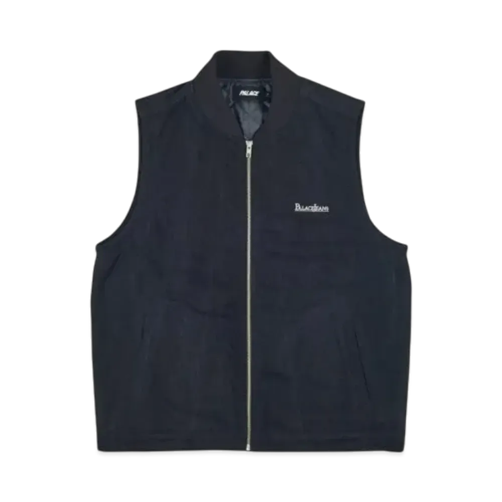 PALACE PJ Gilet "Black Stonewash"