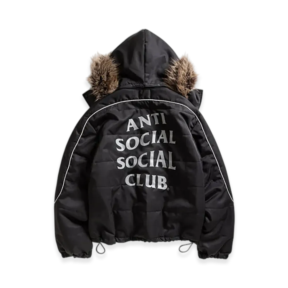 ANTI SOCIAL SOCIAL CLUB Black Puffer "Black"