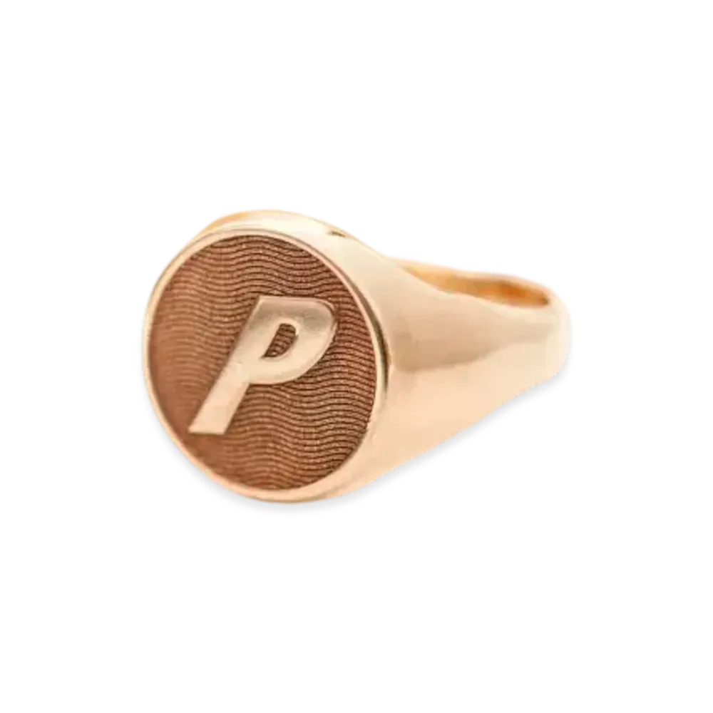 PALACE P Ring Solid G 9K "Gold"