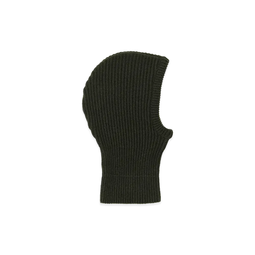 MM6 Maison Margiela Women's Numeric Signature MM6 Balaclava "Green"
