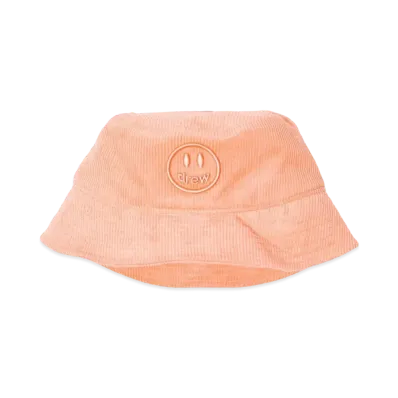 drew house mascot corduroy bucket hat "Peach"