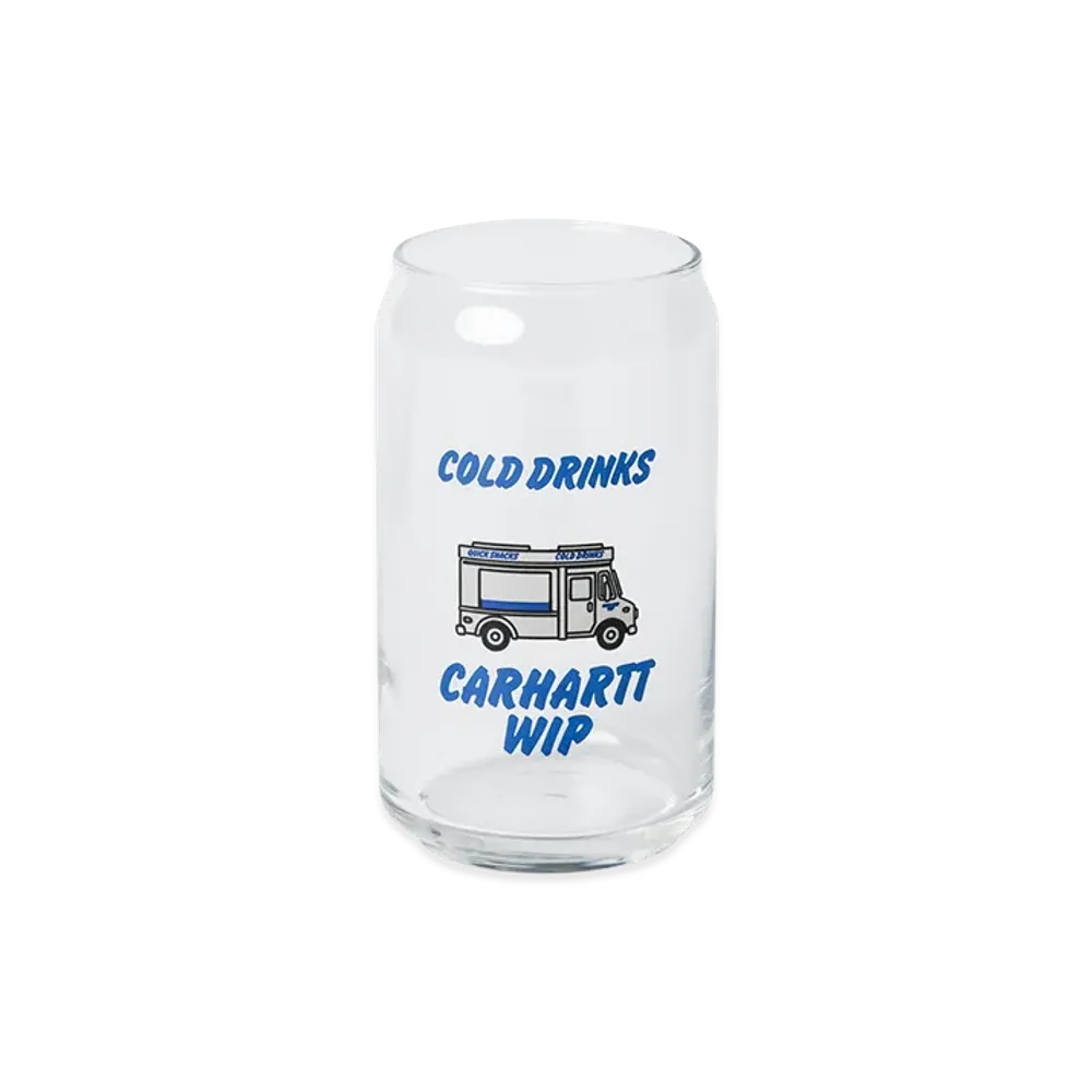Carhartt WIP Cold Drinks Can Glass "Clear"
