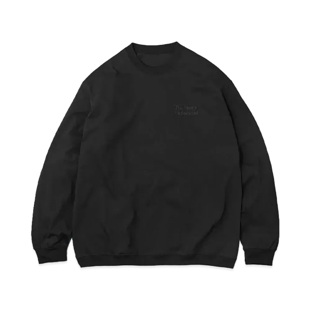 ENNOY 22SS L/S Hem Rib Tee "Black" SS22BRENCT03NTL