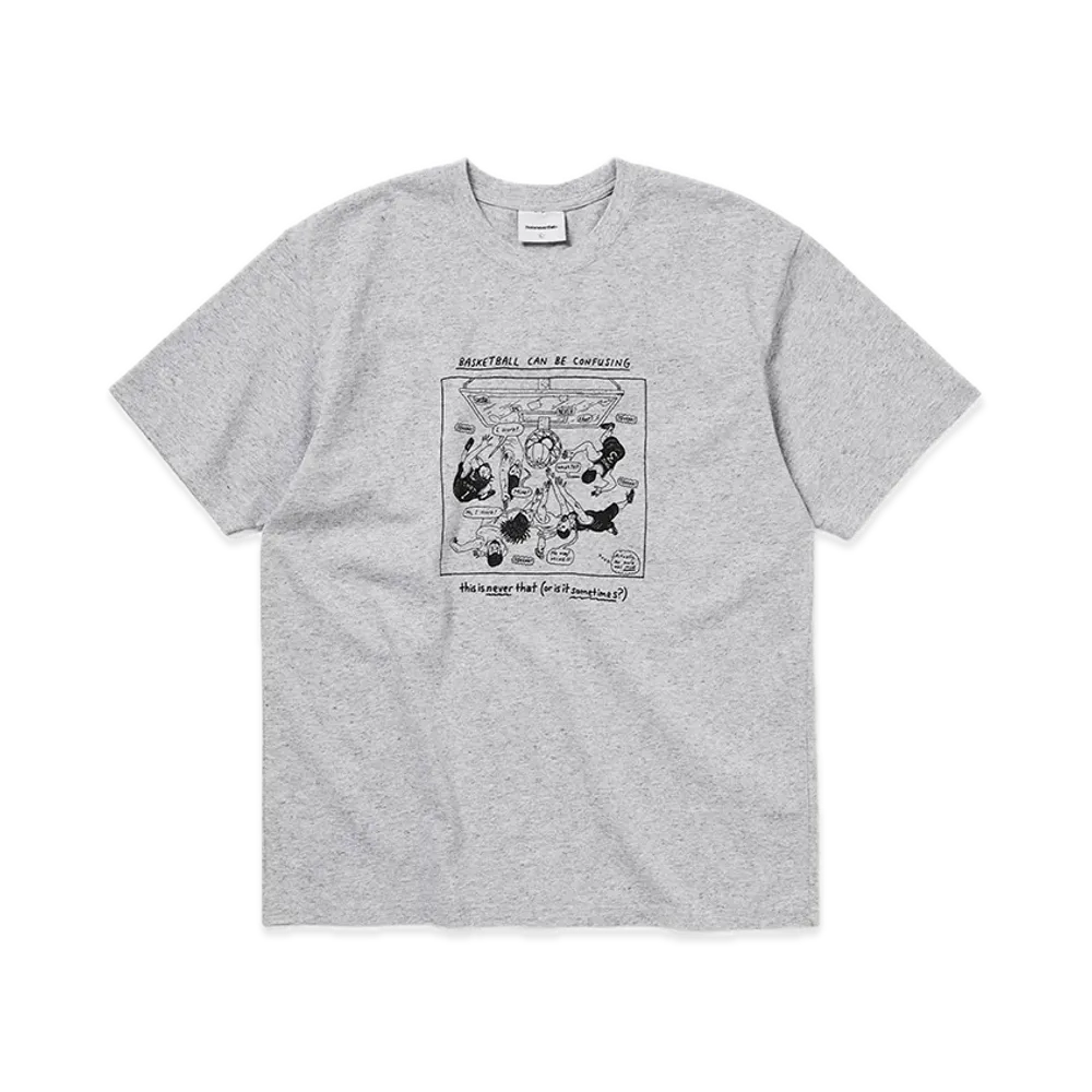 thisisneverthat Confusing Basketball Tee "Heather Grey"